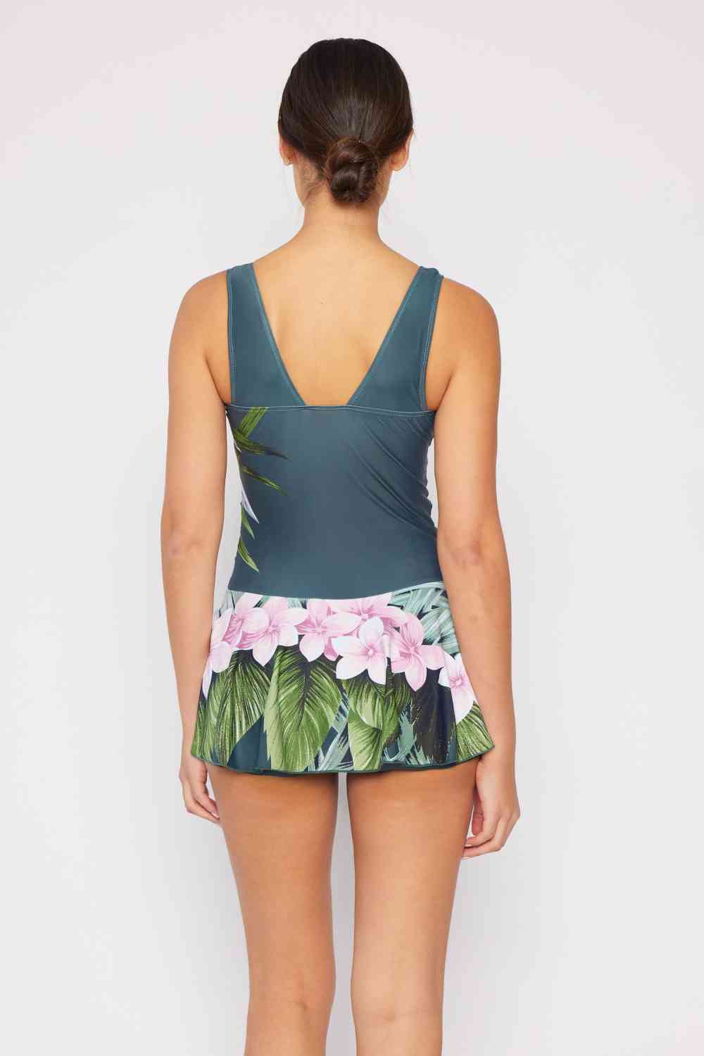 Aloha Forest Swim Dress – Marina West Swim Full Size Clear Waters One-Piece Swimwear