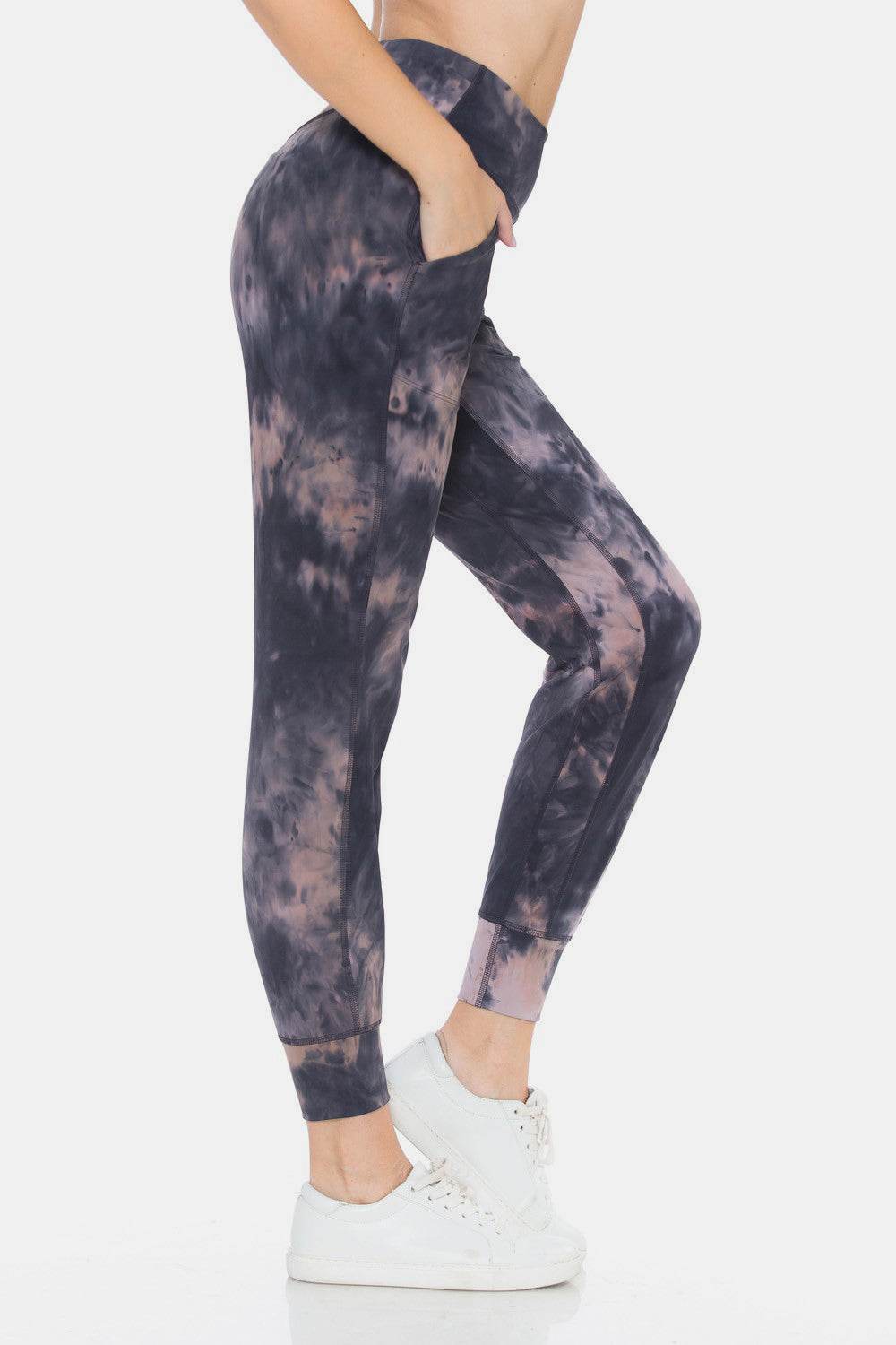 Leggings Depot Tie-Dye High Waist Cropped Leggings - Shop Style & More | Fresh Looks, Everyday Deals & Free Shipping