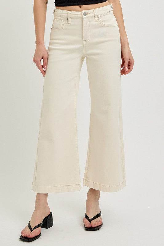 RISEN Full Size Tummy Control Cropped Bootcut Jeans Plus Size - Shop Style & More | Fresh Looks, Everyday Deals & Free Shipping