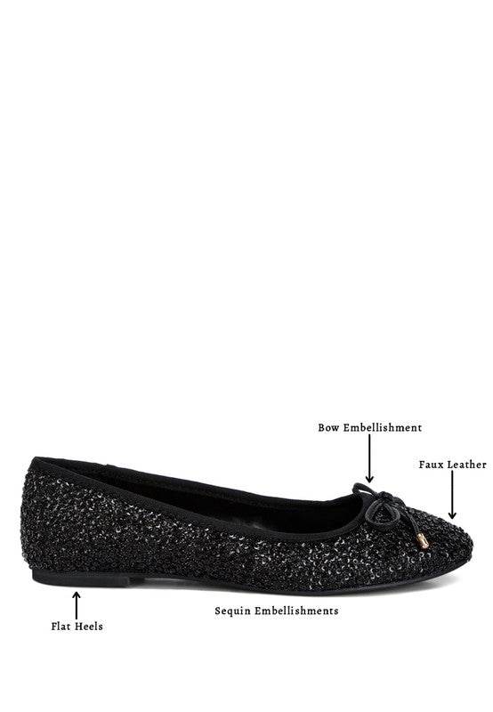 Ringo Sequin Embellished Ballet Flats - Shop Style & More | Fresh Looks, Everyday Deals & Free Shipping