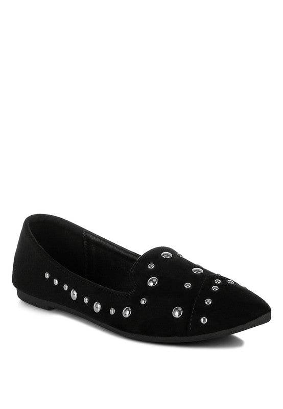 Olesia Stud Emebllished Ballet Flats - Shop Style & More | Fresh Looks, Everyday Deals & Free Shipping