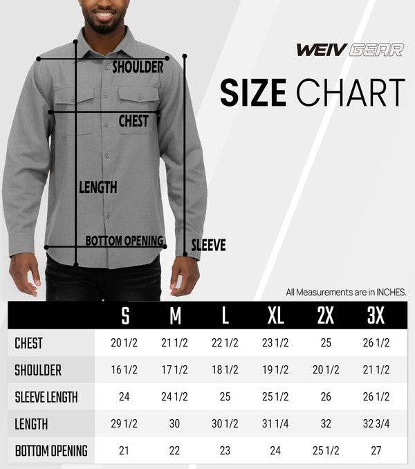 Weiv Mens Solid Flannel Shirt - Shop Style & More | Fresh Looks, Everyday Deals & Free Shipping