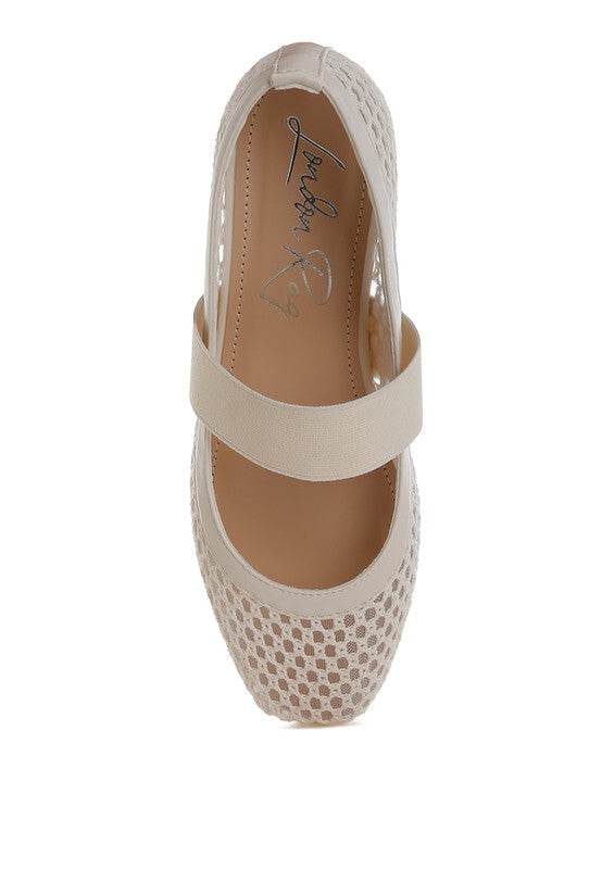 Nayela Mid-Foot Strap Ballerinas - Shop Style & More | Fresh Looks, Everyday Deals & Free Shipping