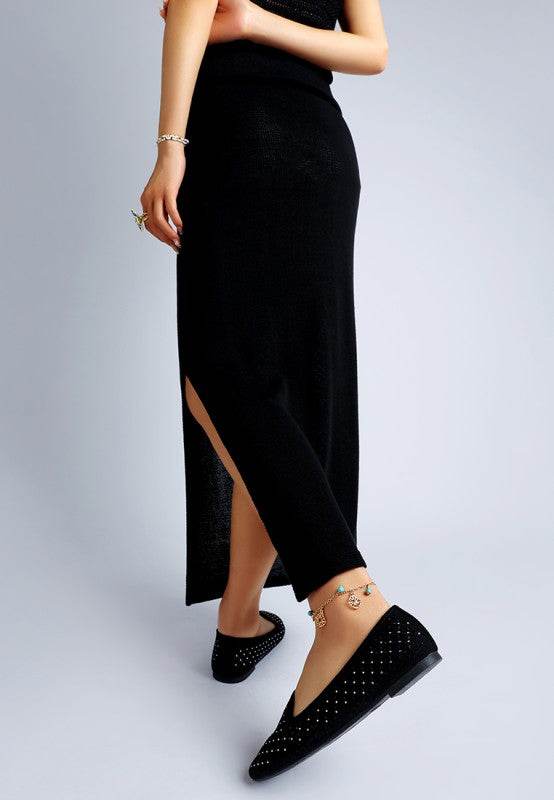 Kyrie Cut Out Detail Ballerinas - Shop Style & More | Fresh Looks, Everyday Deals & Free Shipping