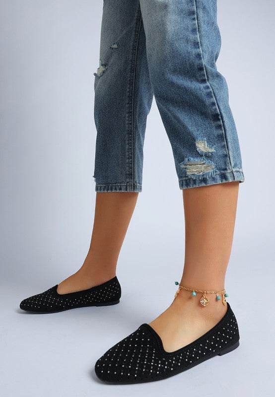Kyrie Cut Out Detail Ballerinas - Shop Style & More | Fresh Looks, Everyday Deals & Free Shipping