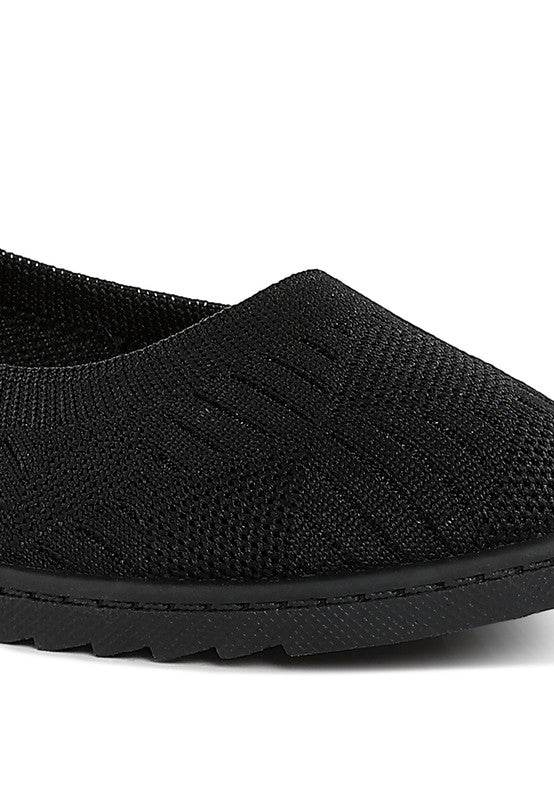 Lubna Knitted Flat Ballet Flats - Shop Style & More | Fresh Looks, Everyday Deals & Free Shipping