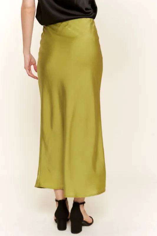 And The Why Satin Midi Skirt - Shop Style & More | Fresh Looks, Everyday Deals & Free Shipping