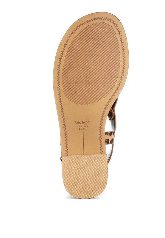 Venusa Leopard Print Buckled Flats - Shop Style & More | Fresh Looks, Everyday Deals & Free Shipping