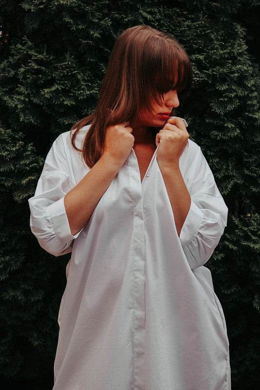 CASUAL SHIRT DRESS WITH POCKETS - Shop Style & More | Fresh Looks, Everyday Deals & Free Shipping