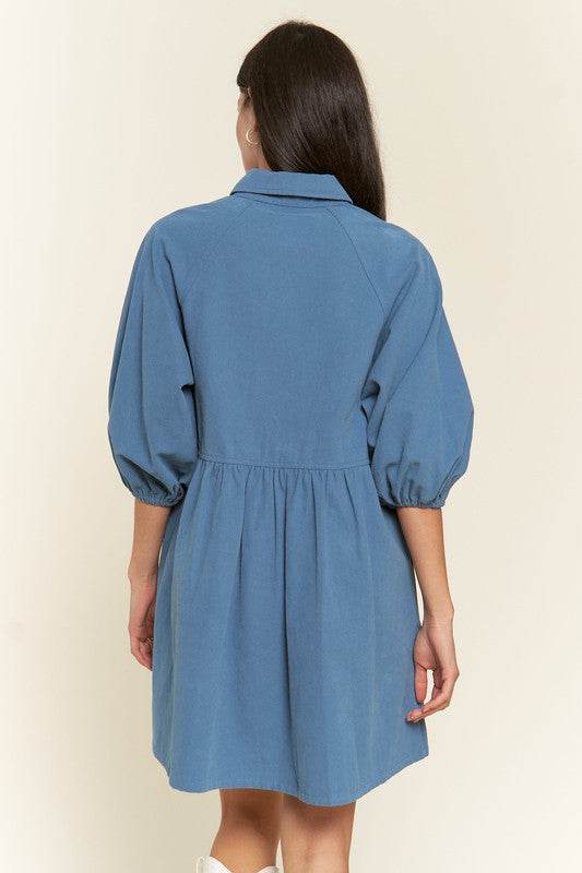 Washed denim style dress - Shop Style & More | Fresh Looks, Everyday Deals & Free Shipping