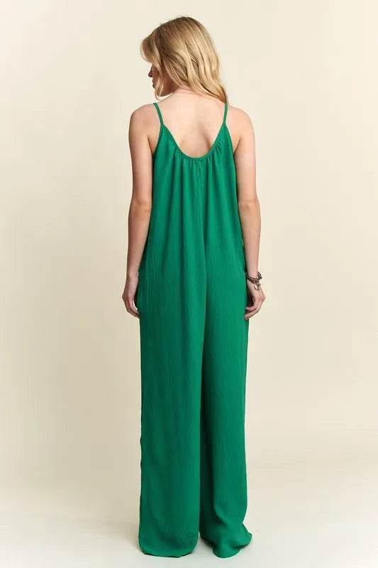 ADORA Wide Leg Casual Cami Jumpsuit - Shop Style & More | Fresh Looks, Everyday Deals & Free Shipping