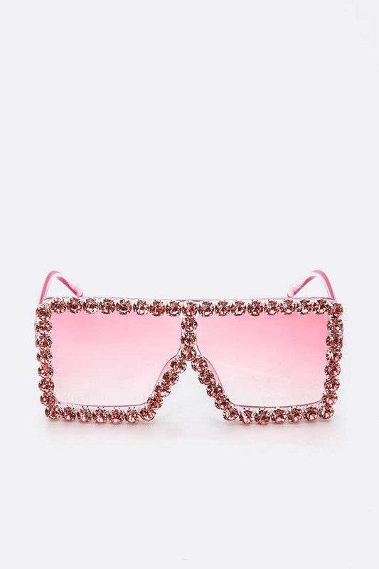 Crystal Iconic Shield Inspired Square Statement - Shop Style & More | Fresh Looks, Everyday Deals & Free Shipping
