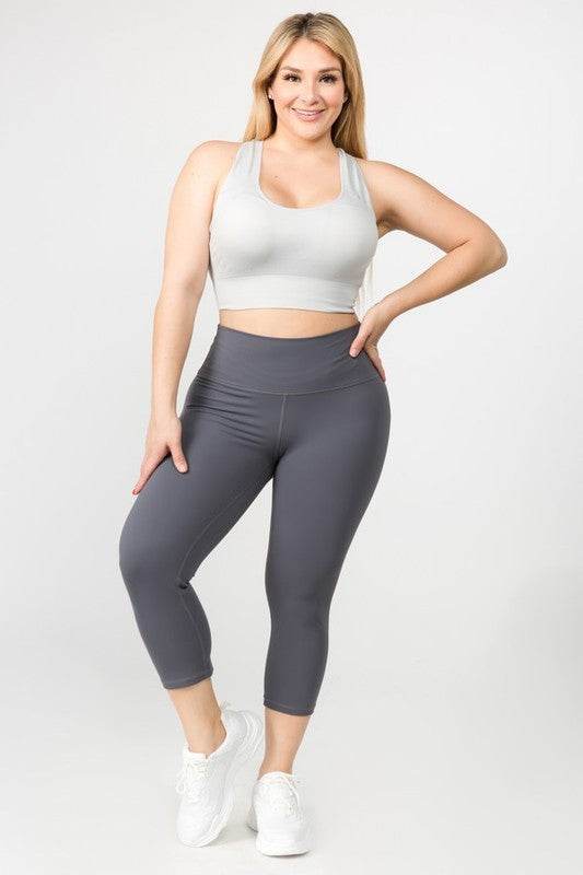 Buttery Soft Capri Activewear Leggings - Shop Style & More | Fresh Looks, Everyday Deals & Free Shipping