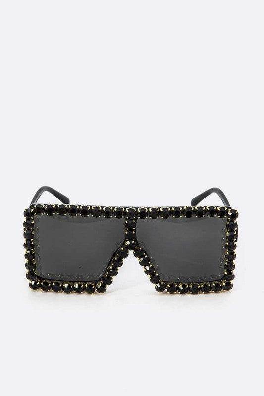 Crystal Iconic Shield Inspired Square Statement - Shop Style & More | Fresh Looks, Everyday Deals & Free Shipping