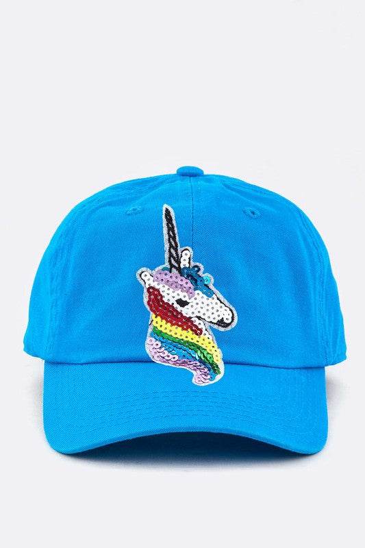 Sequins Unicorn Cotton Cap - Shop Style & More | Fresh Looks, Everyday Deals & Free Shipping