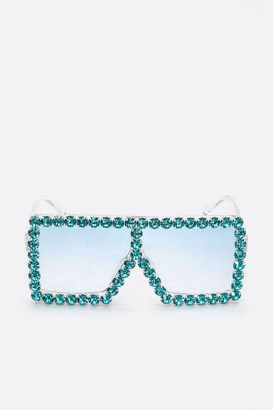 Crystal Iconic Shield Inspired Square Statement - Shop Style & More | Fresh Looks, Everyday Deals & Free Shipping