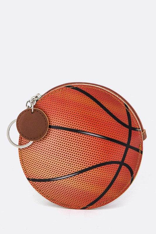 Basket Ball Coin Purse Key Charm - Shop Style & More | Fresh Looks, Everyday Deals & Free Shipping