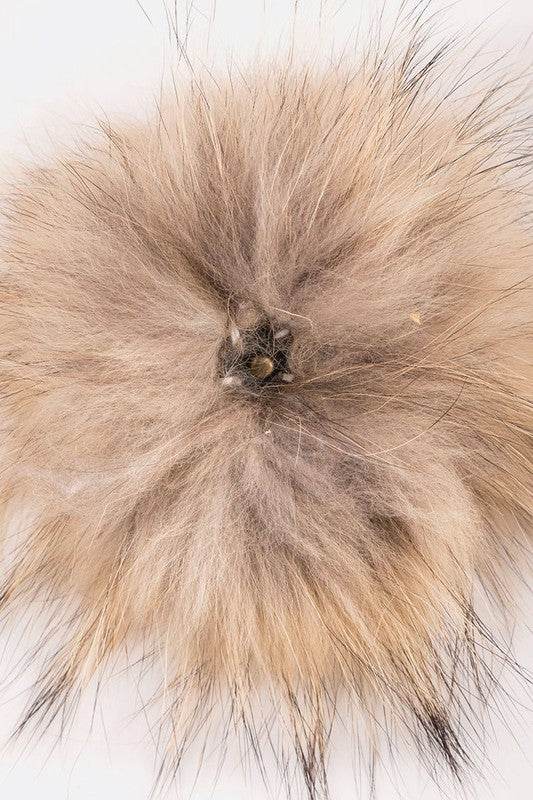 Raccoon Fur Pineapple Knit Beanies - Shop Style & More | Fresh Looks, Everyday Deals & Free Shipping