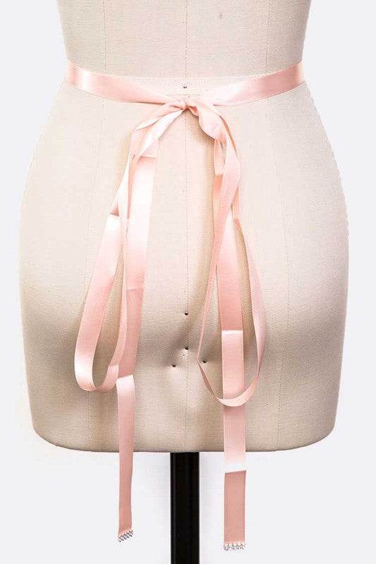 Chiffon Flower Embellished Sash Belt - Shop Style & More | Fresh Looks, Everyday Deals & Free Shipping
