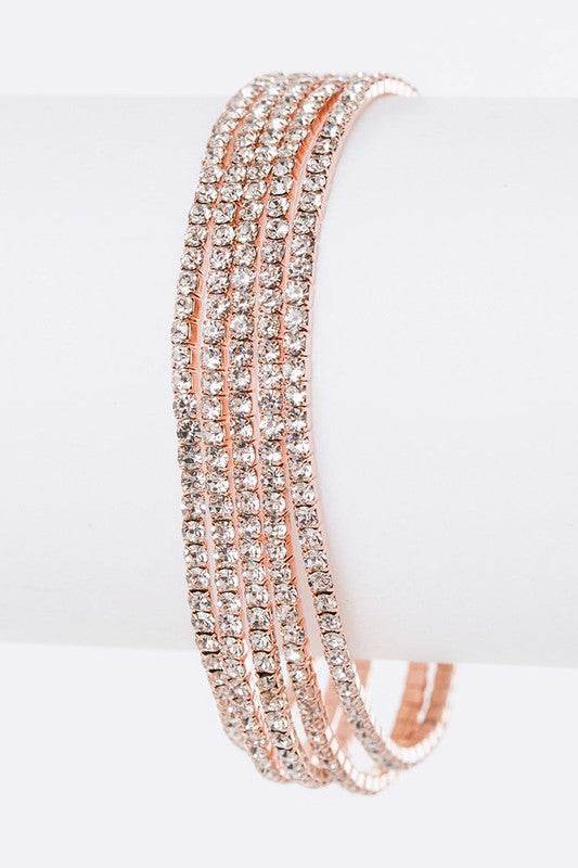 Crystal Stretch Bracelets Set - Shop Style & More | Fresh Looks, Everyday Deals & Free Shipping