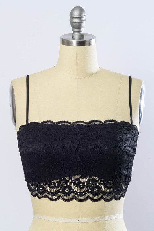 Wide Lace Bandeau - Shop Style & More | Fresh Looks, Everyday Deals & Free Shipping