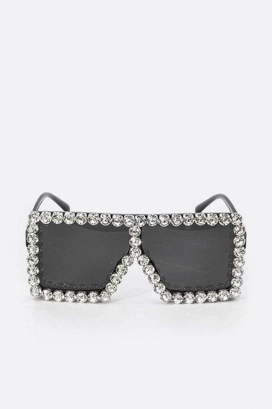 Crystal Iconic Shield Inspired Square Statement - Shop Style & More | Fresh Looks, Everyday Deals & Free Shipping