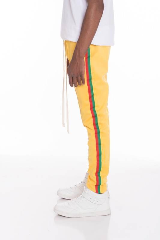 RASTA TAPED TRACK PANTS - Shop Style & More | Fresh Looks, Everyday Deals & Free Shipping
