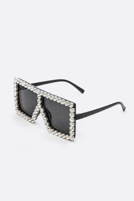 Crystal Iconic Shield Inspired Square Statement - Shop Style & More | Fresh Looks, Everyday Deals & Free Shipping
