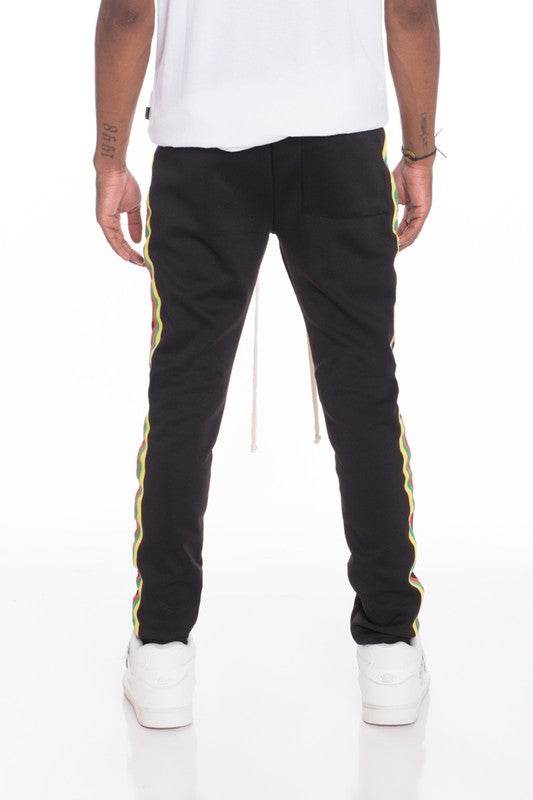 RASTA TAPED TRACK PANTS - Shop Style & More | Fresh Looks, Everyday Deals & Free Shipping