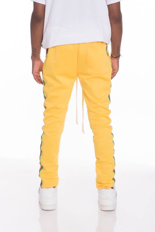 RASTA TAPED TRACK PANTS - Shop Style & More | Fresh Looks, Everyday Deals & Free Shipping