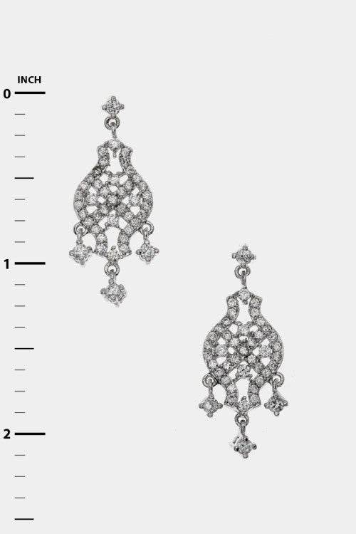 CZ Chandelier Earrings - Shop Style & More | Fresh Looks, Everyday Deals & Free Shipping