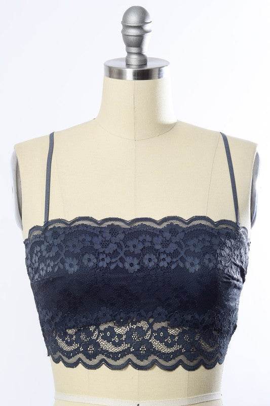 Wide Lace Bandeau - Shop Style & More | Fresh Looks, Everyday Deals & Free Shipping