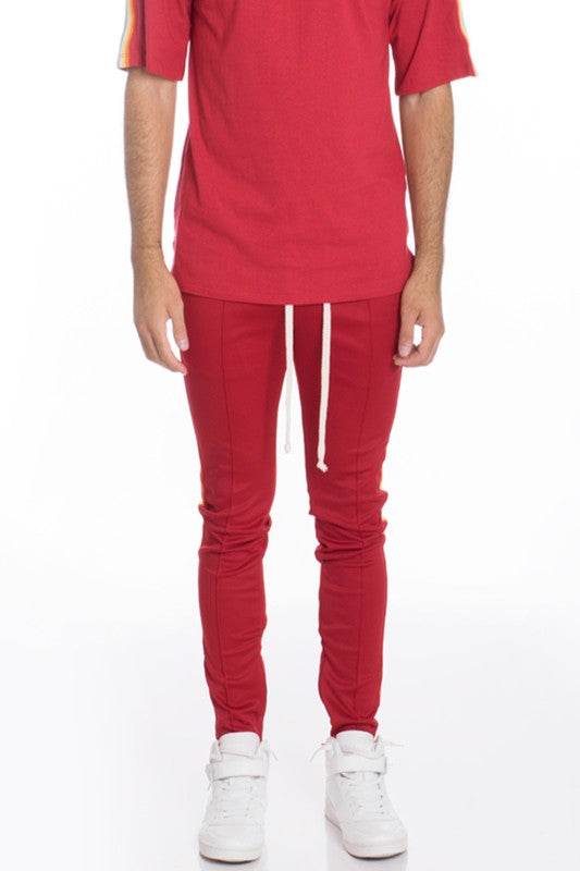 RAINBOW TAPE TRACK PANTS - Shop Style & More | Fresh Looks, Everyday Deals & Free Shipping
