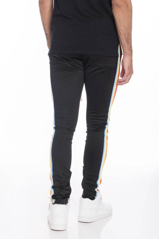 RAINBOW TAPE TRACK PANTS - Shop Style & More | Fresh Looks, Everyday Deals & Free Shipping