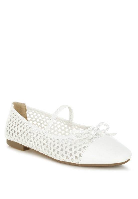 Omela Woven Bow Detail Ballerinas - Shop Style & More | Fresh Looks, Everyday Deals & Free Shipping