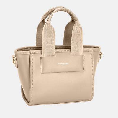 David Jones Small Handbag with Embossed Pattern Handles - Shop Style & More | Fresh Looks, Everyday Deals & Free Shipping