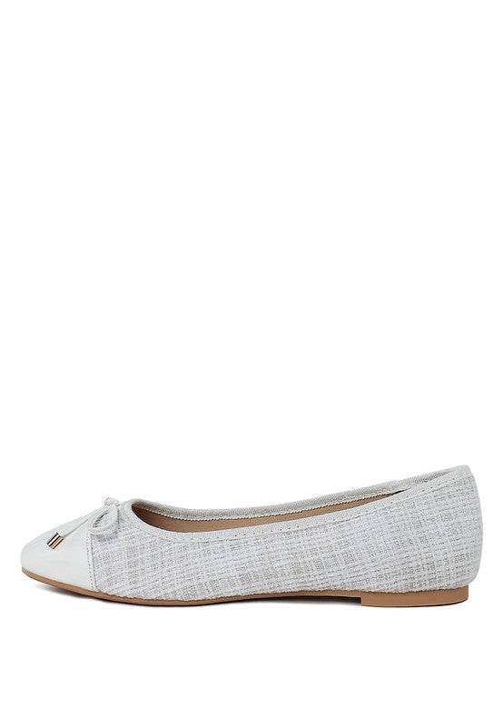 Junpey Plaid Tweed Ballet Flats - Shop Style & More | Fresh Looks, Everyday Deals & Free Shipping