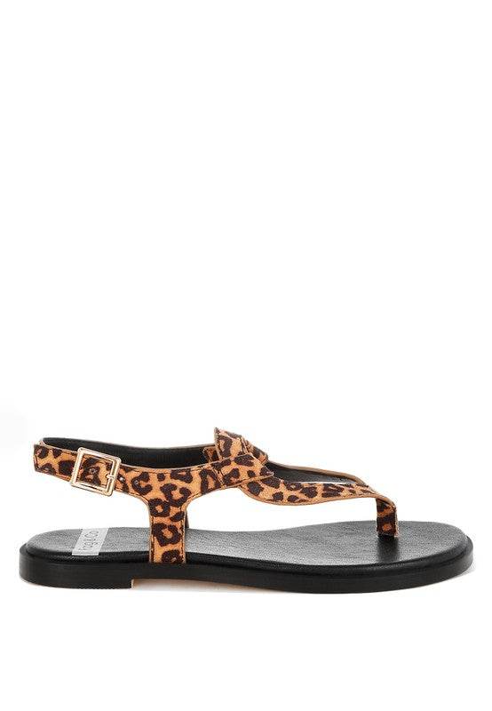 Venusa Leopard Print Buckled Flats - Shop Style & More | Fresh Looks, Everyday Deals & Free Shipping
