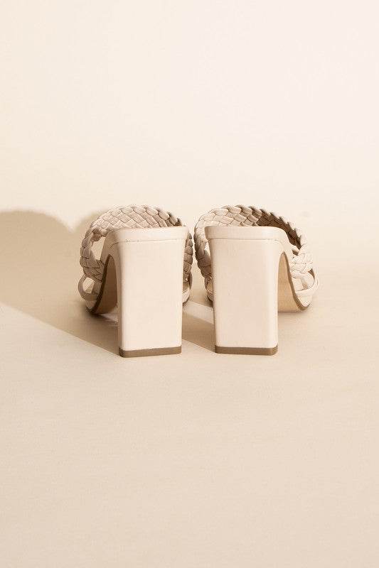 CARMEN-S Braided Strap Sandal Heels - Shop Style & More | Fresh Looks, Everyday Deals & Free Shipping