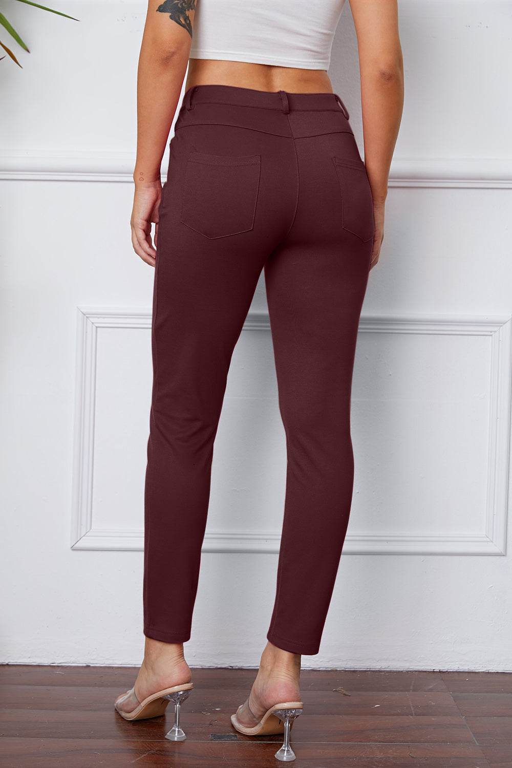 StretchyStitch Pants by Basic Bae - Shop Style & More | Fresh Looks, Everyday Deals & Free Shipping
