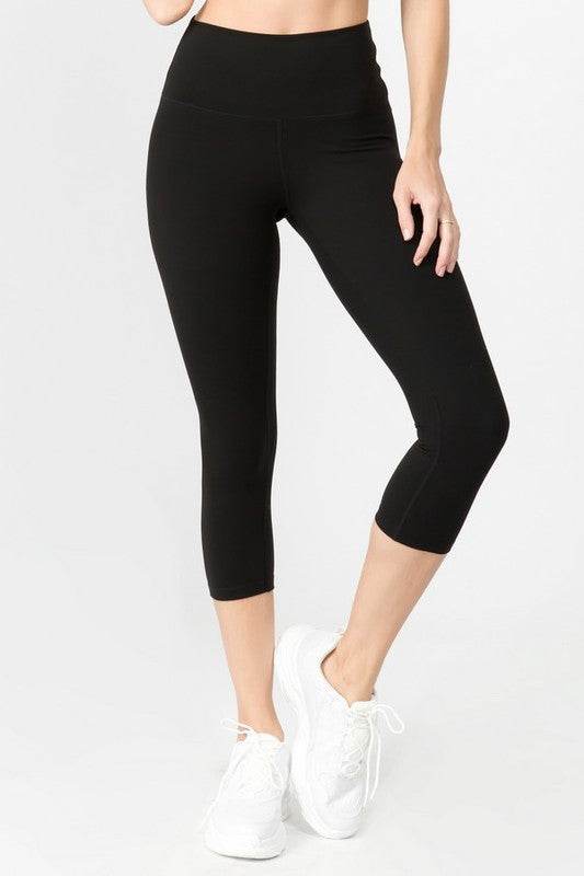 Buttery Soft Capri Activewear Leggings - Shop Style & More | Fresh Looks, Everyday Deals & Free Shipping