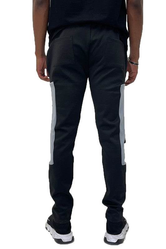 SQUARE BLOCK TRACK PANTS - GREY - Shop Style & More | Fresh Looks, Everyday Deals & Free Shipping