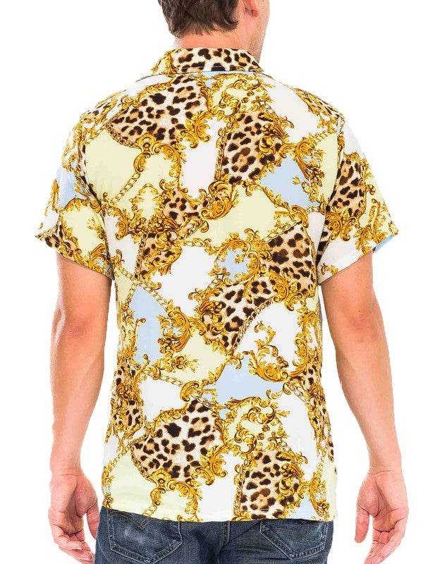 Hidden Cheetah Button Down - Shop Style & More | Fresh Looks, Everyday Deals & Free Shipping