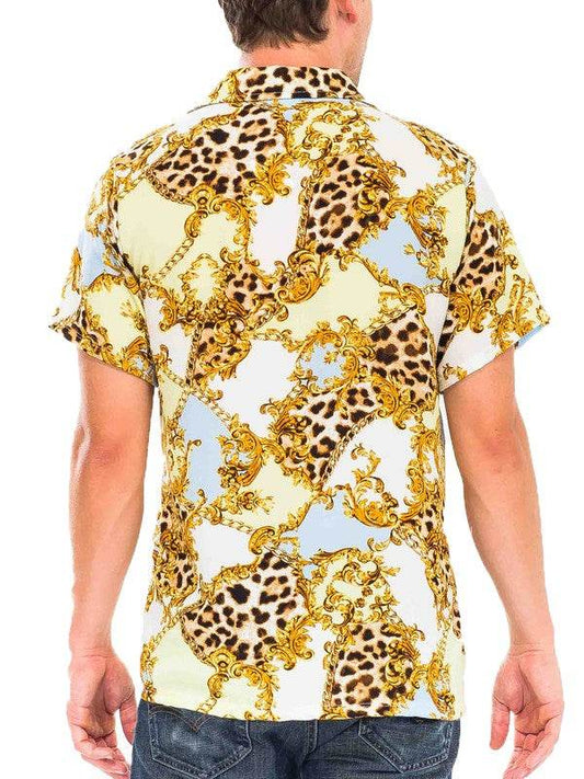 Hidden Cheetah Button Down - Shop Style & More | Fresh Looks, Everyday Deals & Free Shipping