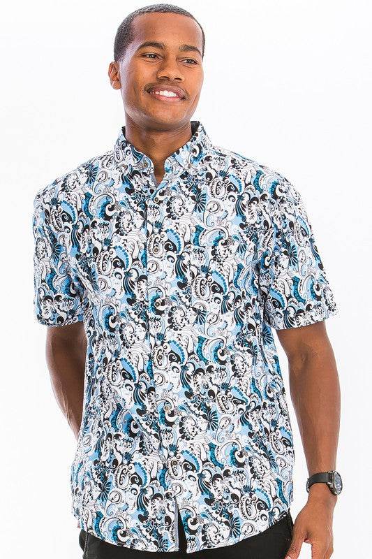 HAWAIIAN BUTTON DOWN SHIRT - Shop Style & More | Fresh Looks, Everyday Deals & Free Shipping