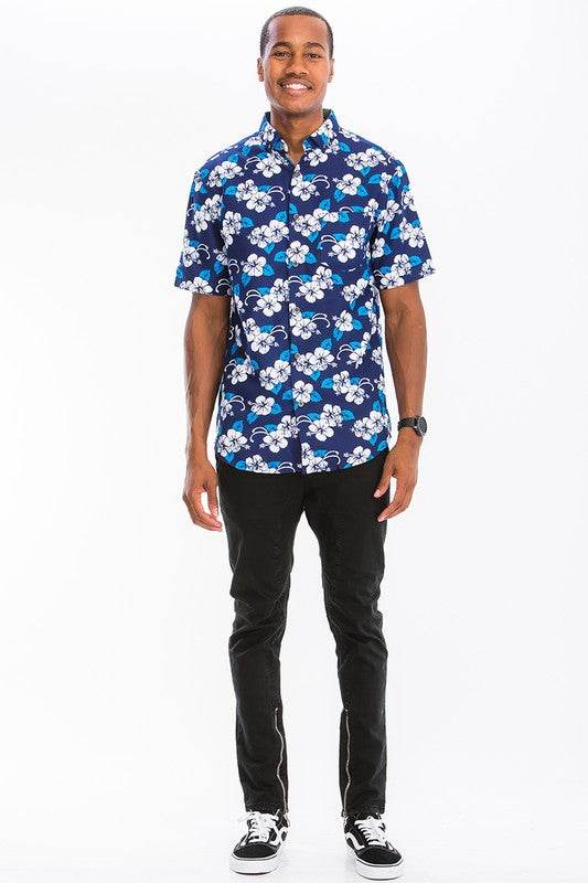 HAWAIIAN BUTTON DOWN SHIRT - Shop Style & More | Fresh Looks, Everyday Deals & Free Shipping
