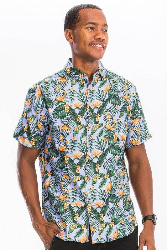 HAWAIIAN BUTTON DOWN SHIRT - Shop Style & More | Fresh Looks, Everyday Deals & Free Shipping