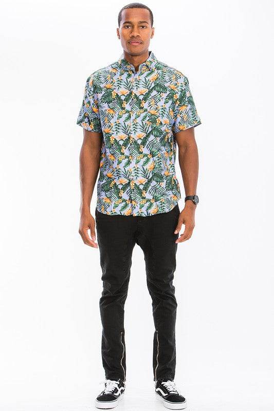 HAWAIIAN BUTTON DOWN SHIRT - Shop Style & More | Fresh Looks, Everyday Deals & Free Shipping
