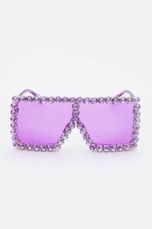Crystal Iconic Shield Inspired Square Statement - Shop Style & More | Fresh Looks, Everyday Deals & Free Shipping