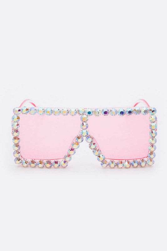 Crystal Iconic Shield Inspired Square Statement - Shop Style & More | Fresh Looks, Everyday Deals & Free Shipping